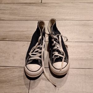 Converse All Star Black High-Top Platform Sneakers